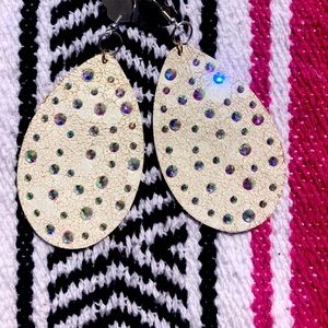 swarvski crystal earrings